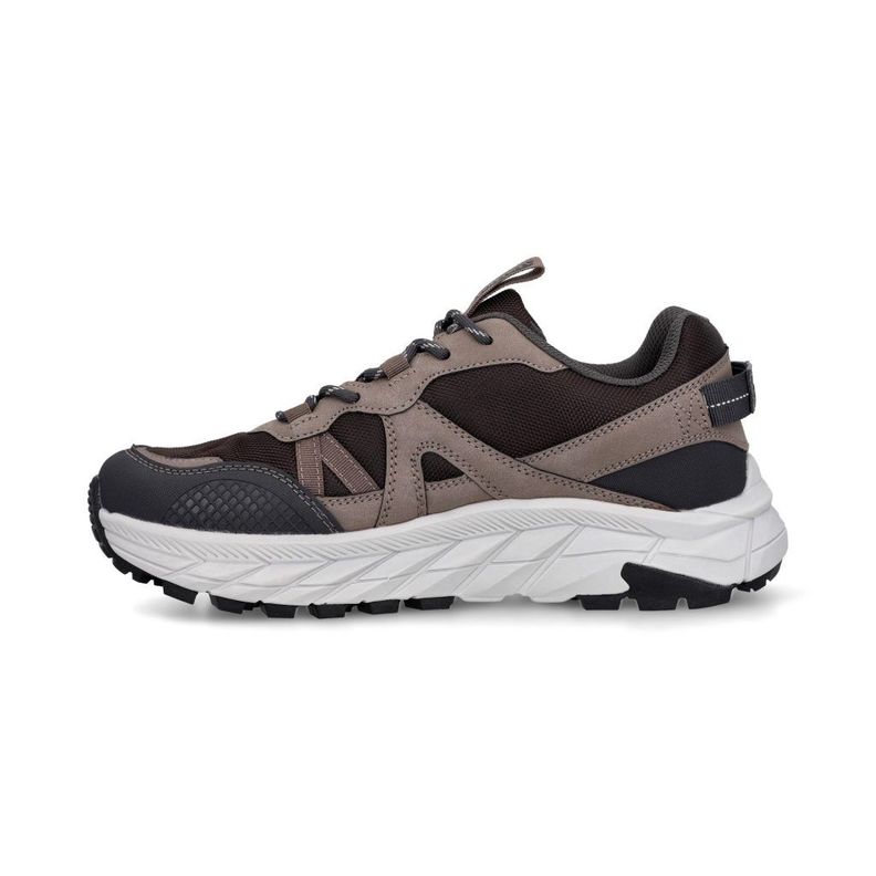 Zapatillas Outdoor Hombre Cliff Taupe Café Gris Spalding-1