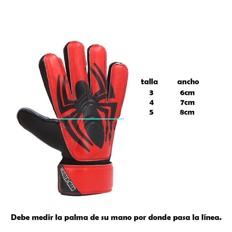 Guantes Arquero Infantil Spiderman Rojo Marvel Disney-1