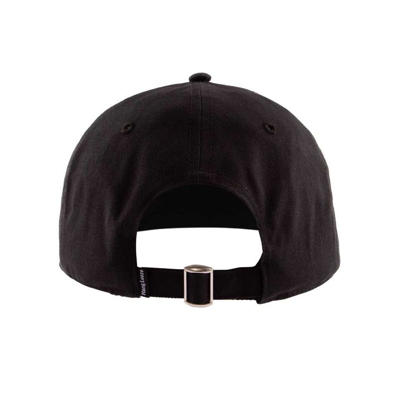 Jockey Gorro Hombre Curvo Negro Hang Loose-3