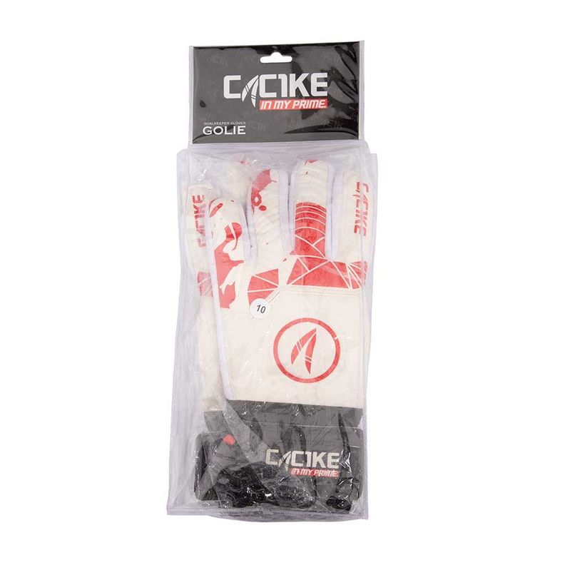 Guantes Arquero Portero Fútbol Golie Adulto Rojo Cac1ke-7