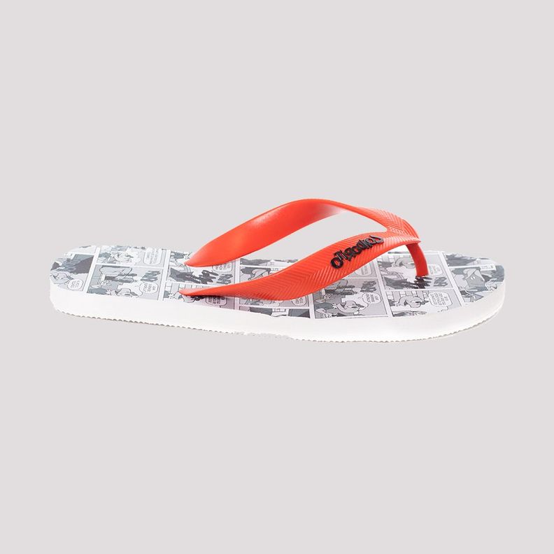 Sandalias Hombre Hawaianas Gris Rojo Condorito-0