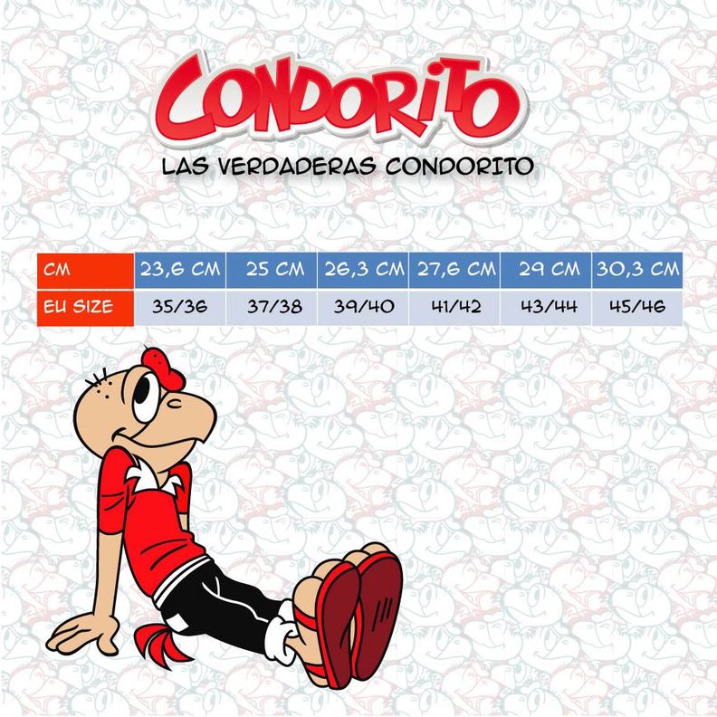 Sandalias Hombre Hawaianas Gris Rojo Condorito-6