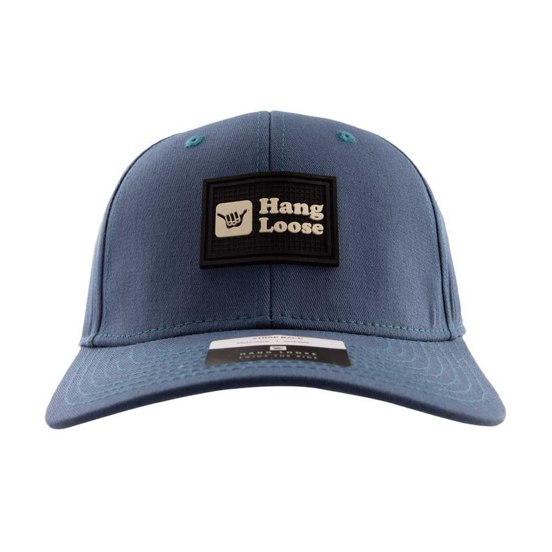 Jockey Gorro Hombre Plano Azul Hang Loose-0
