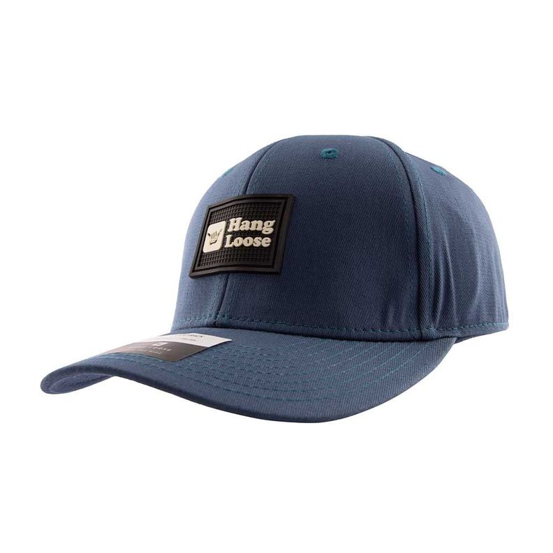 Jockey Gorro Hombre Plano Azul Hang Loose-2