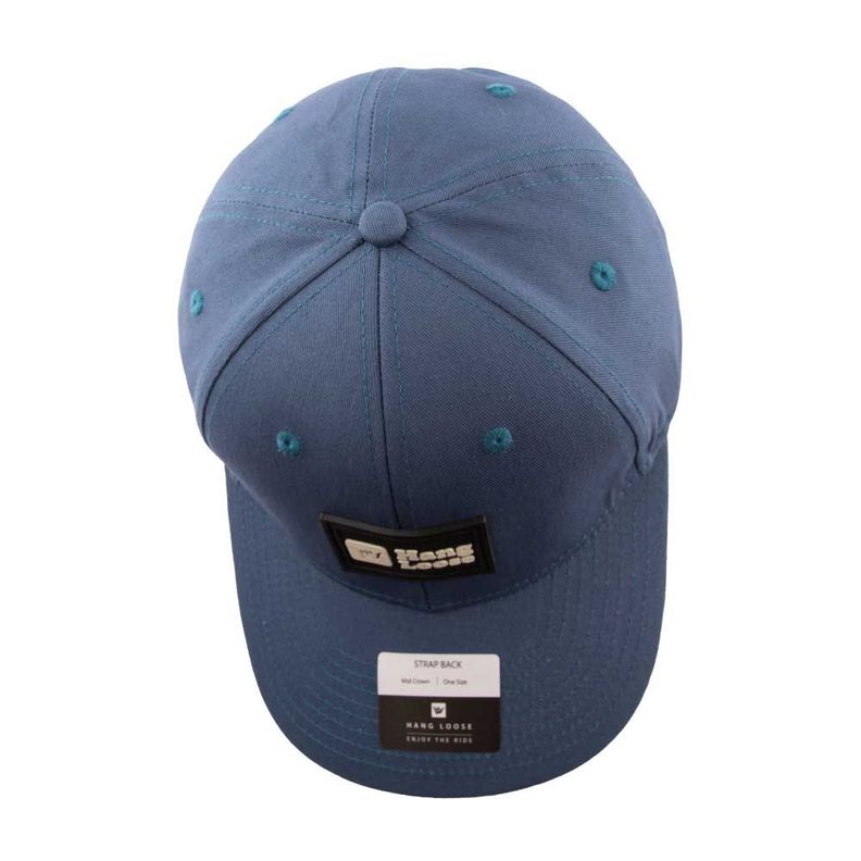 Jockey Gorro Hombre Plano Azul Hang Loose-4