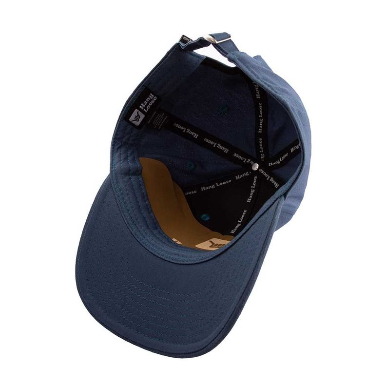 Jockey Gorro Hombre Plano Azul Hang Loose-5