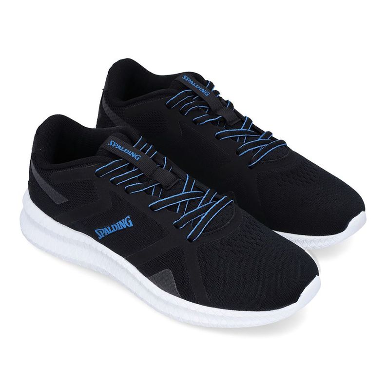Zapatilla Deportiva Hombre FSM Negro Turquesa Spalding-3