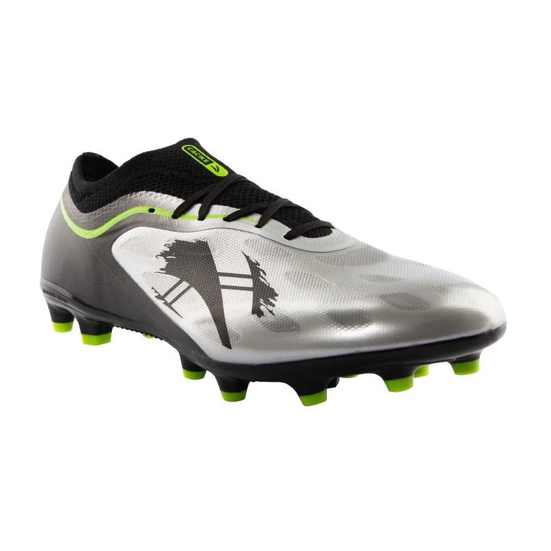Zapatillas Hombre Futbol Negro Plateado Falcon Cac1ke-2