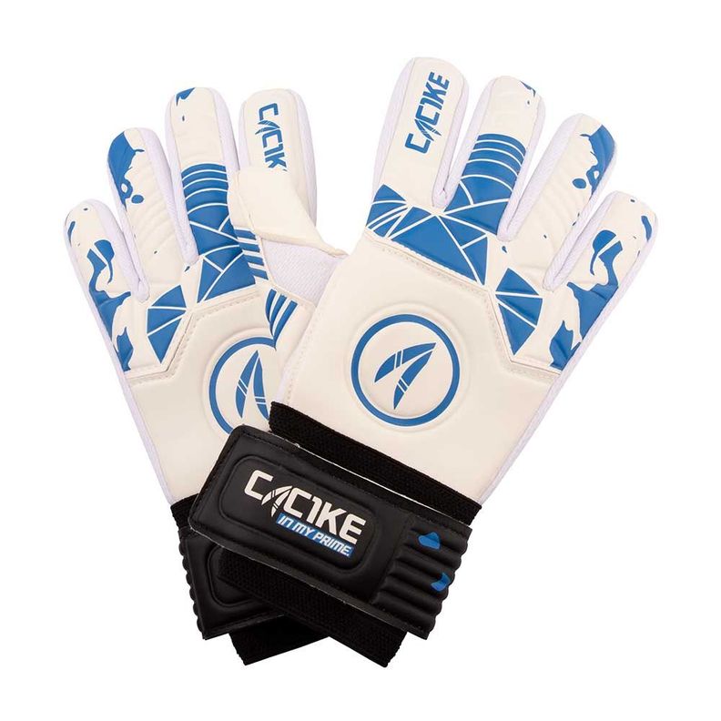 Guantes Arquero Portero Fútbol Golie Adulto Azul Cac1ke-1