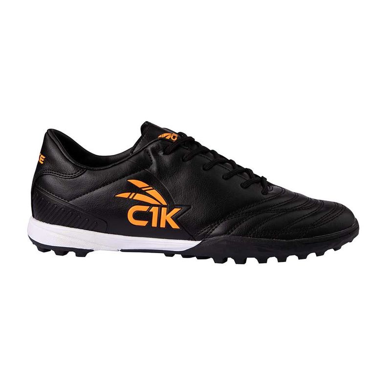 Zapatillas Hombre Baby Futbol Negro Naranjo Finta Cac1ke-0
