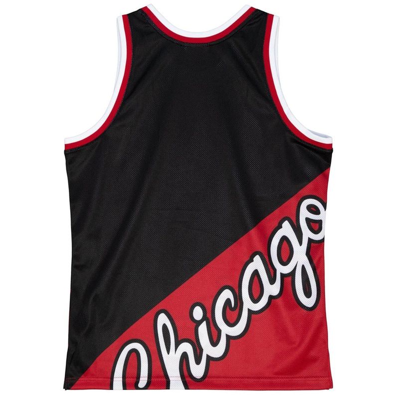 Polera Tank Nba Chicago Bulls Black Mitchell And Ness-7