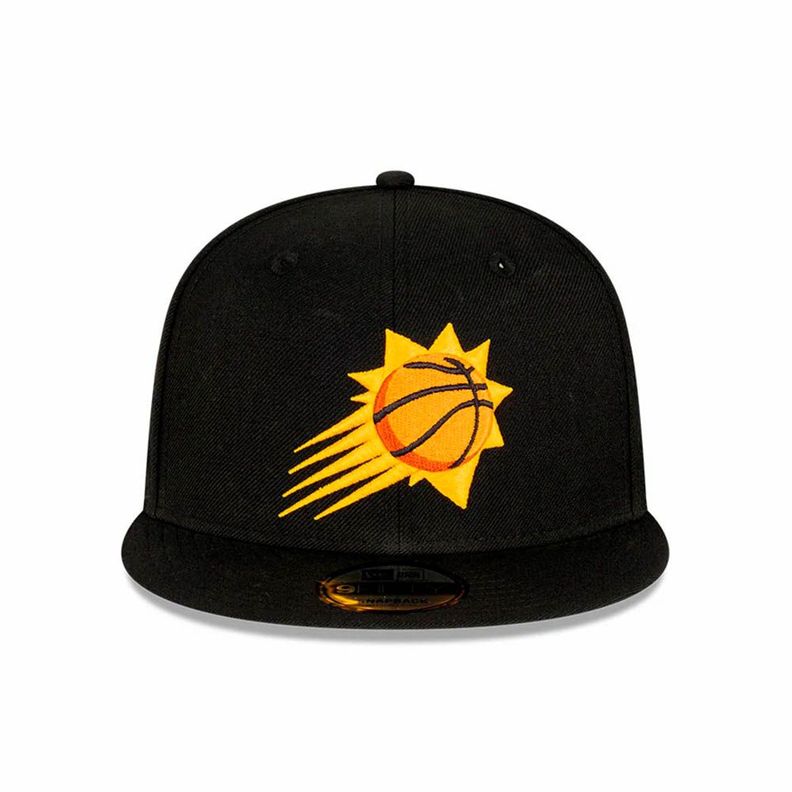 Gorra New Era 59Fifty Phoenix Suns Negra Edición Conmemorativa-0