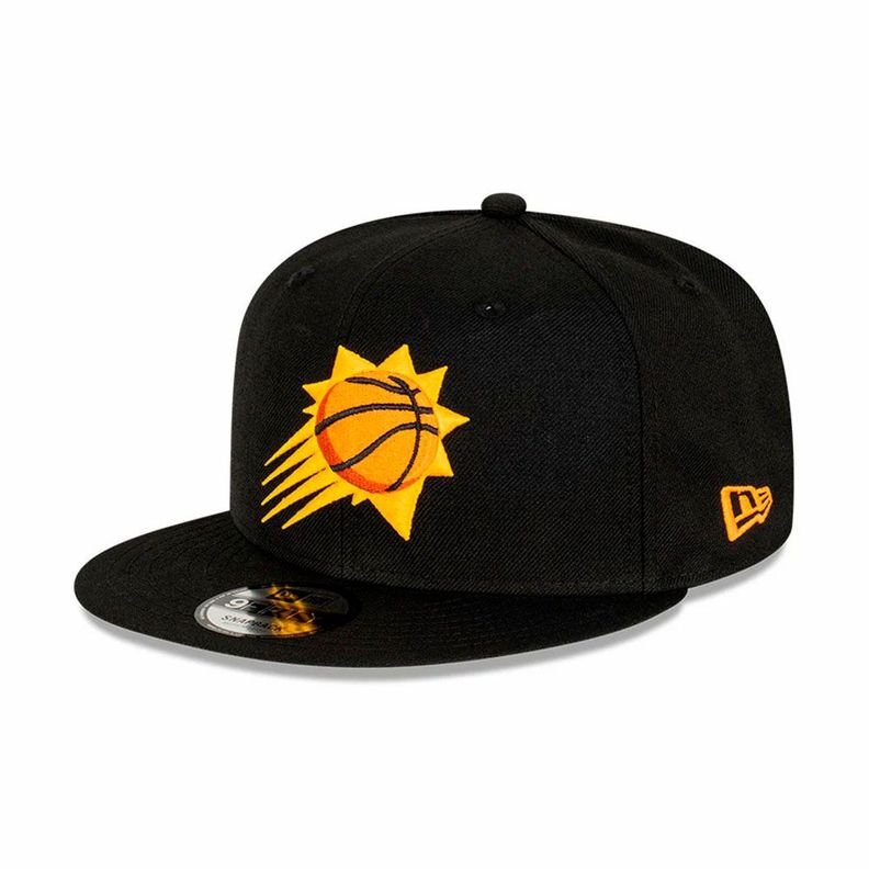 Gorra New Era 59Fifty Phoenix Suns Negra Edición Conmemorativa-2