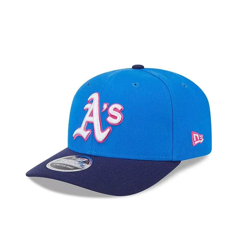 Jockey Gorra New Era Mlb 970 Oakland Athletics Unisex Azu Azul