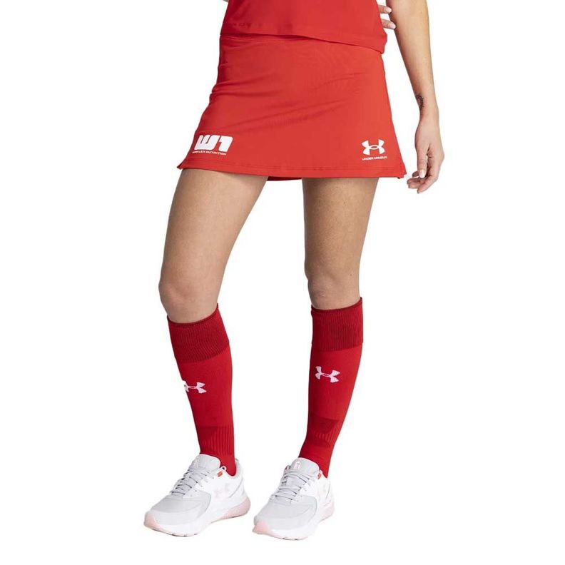 Falda Mujer Deportiva Rojo Under Armour-0