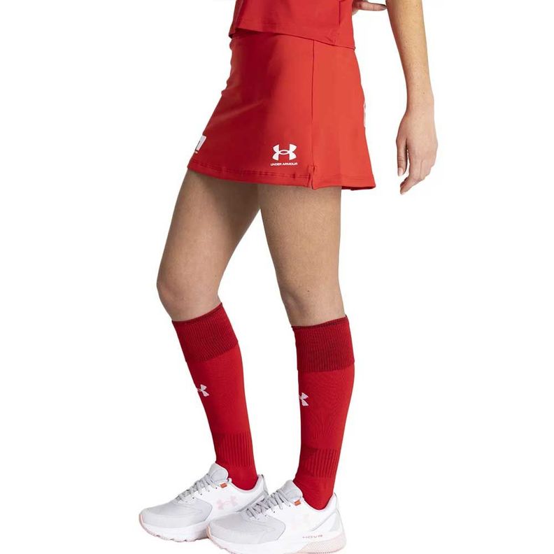 Falda Mujer Deportiva Rojo Under Armour-1