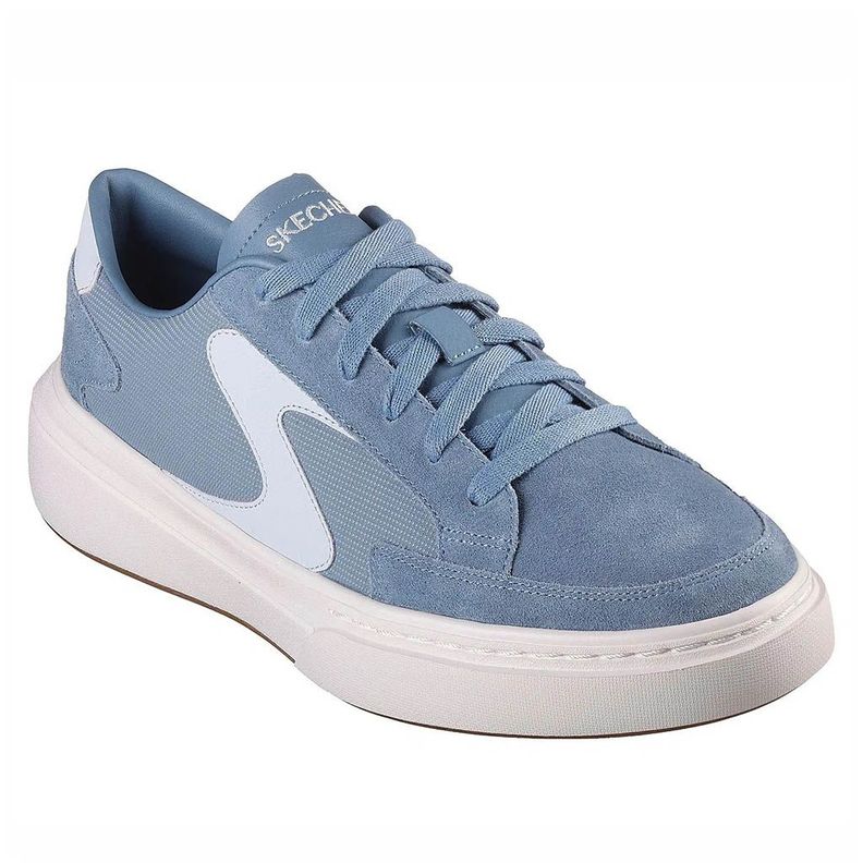 Zapatillas Urbanas Skechers Hombre Cordova Classic Corren Celeste-0