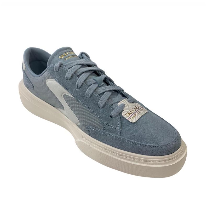 Zapatillas Urbanas Skechers Hombre Cordova Classic Corren Celeste-4