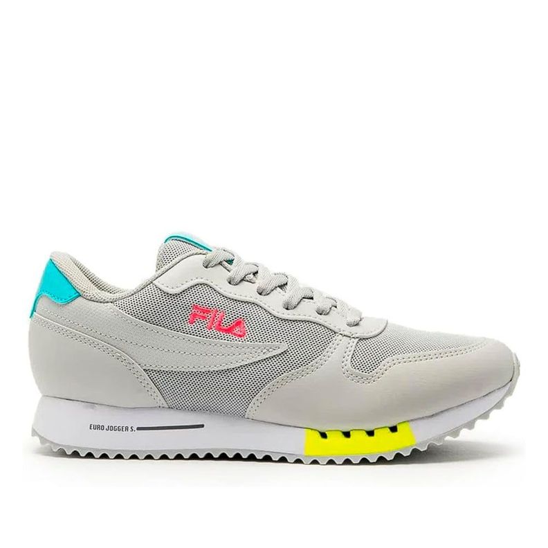 Zapatillas De Mujer Fila Euro Jogger Sport Gris-0