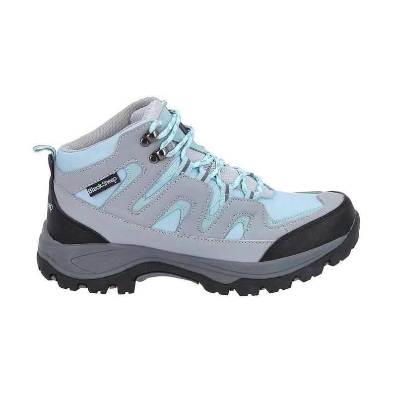 Zapatilla Outdoor Mujer Alto Gris-Celeste BlackSheep San Pedro-0