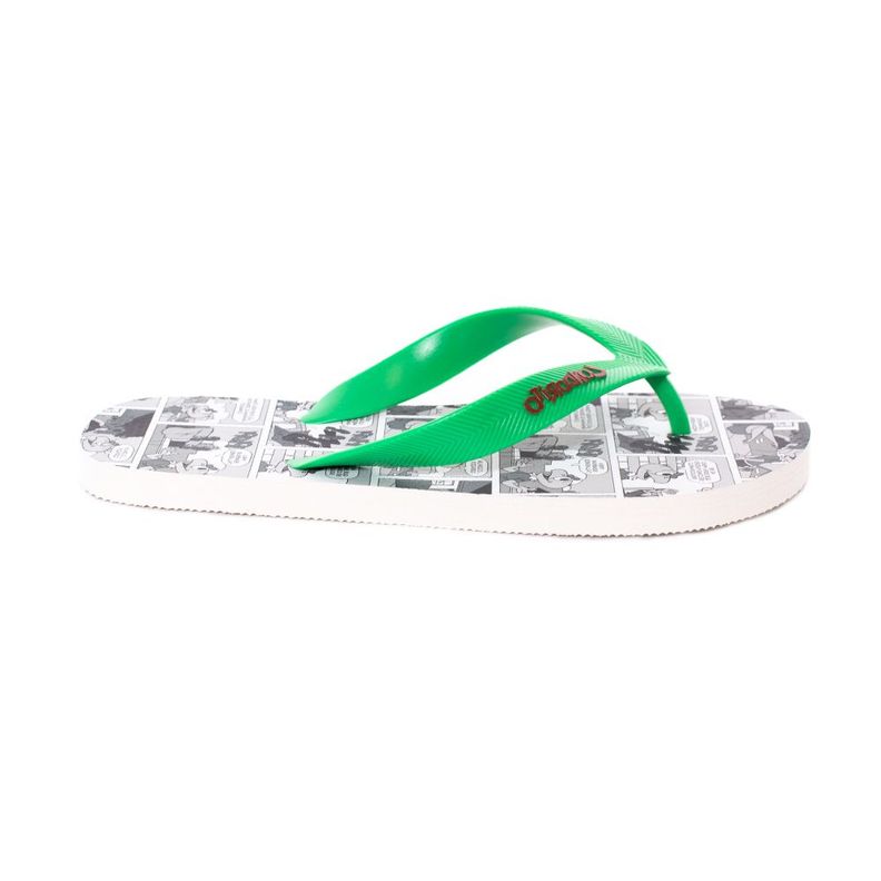 Sandalias Hombre Hawaianas Gris Verde Condorito-0