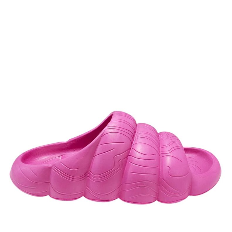Sandalia Slip On Clouds Fucsia Mujer-0