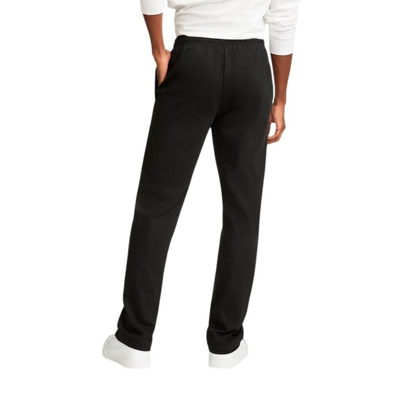 Jogger Hombre Champion Negro Open Bottom-1
