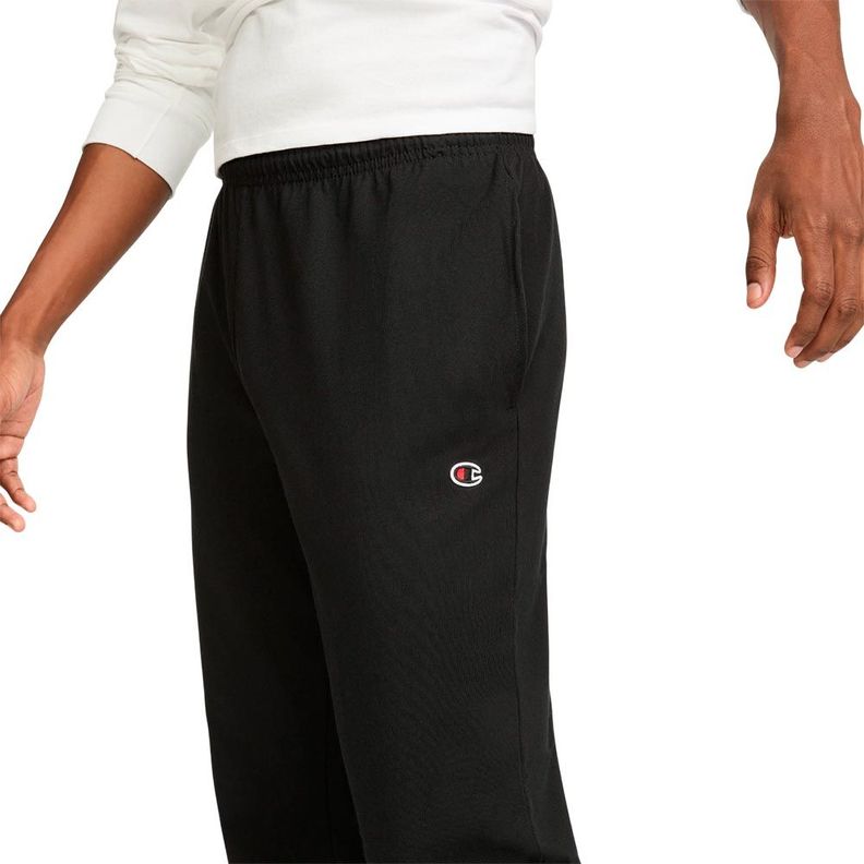 Jogger Hombre Champion Negro Open Bottom-2