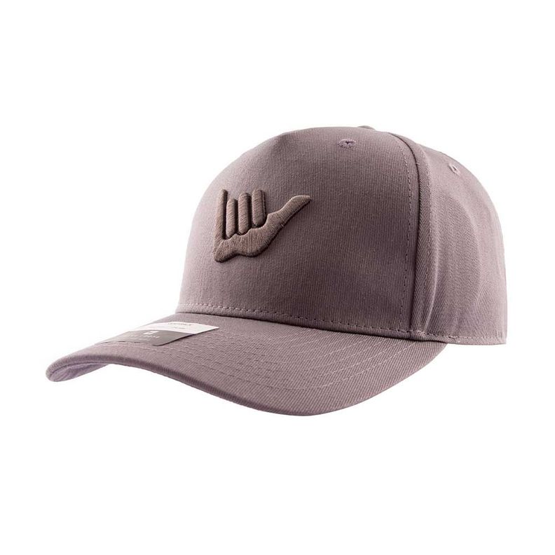 Jockey Gorro Hombre Curvo Gris Hang Loose-2