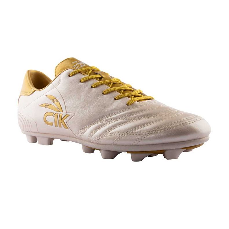 Zapatillas Hombre Futbol Toperol De Tierra Amarillo Dorado Finta Cac1ke-4