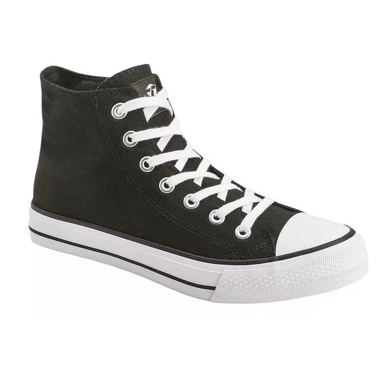 Zapatilla Rail-Hi Unisex Verde Oliva Canvas Topper-0