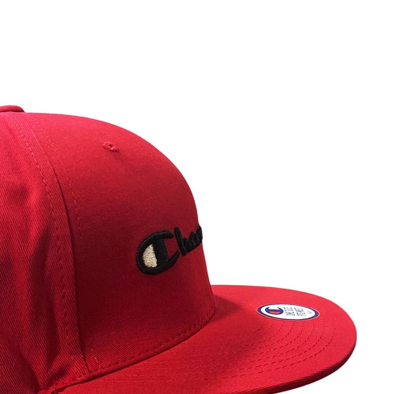 Gorro Champion BB Snapback 3D Script Rojo-1