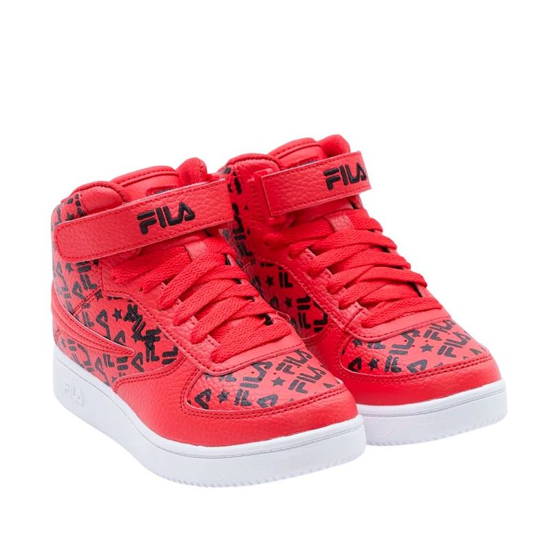 Zapatillas De Niño Fila A-High Stealth Stars Rojo-0