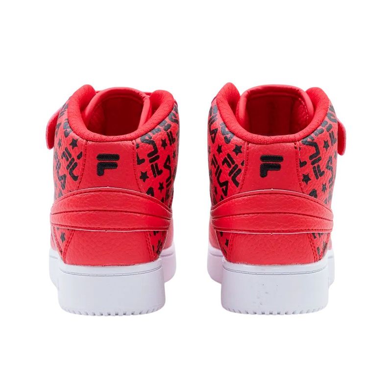 Zapatillas De Niño Fila A-High Stealth Stars Rojo-2