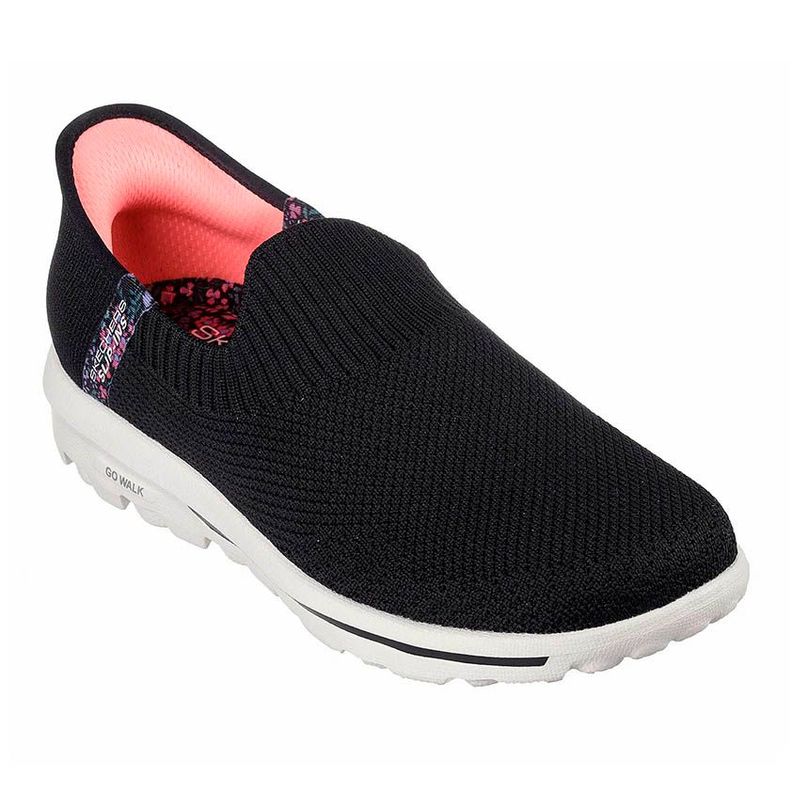 Zapatillas Urbanas Skechers Mujer Slip-Ins: Go Walk Travel - Tahiti Sunset 124799-4