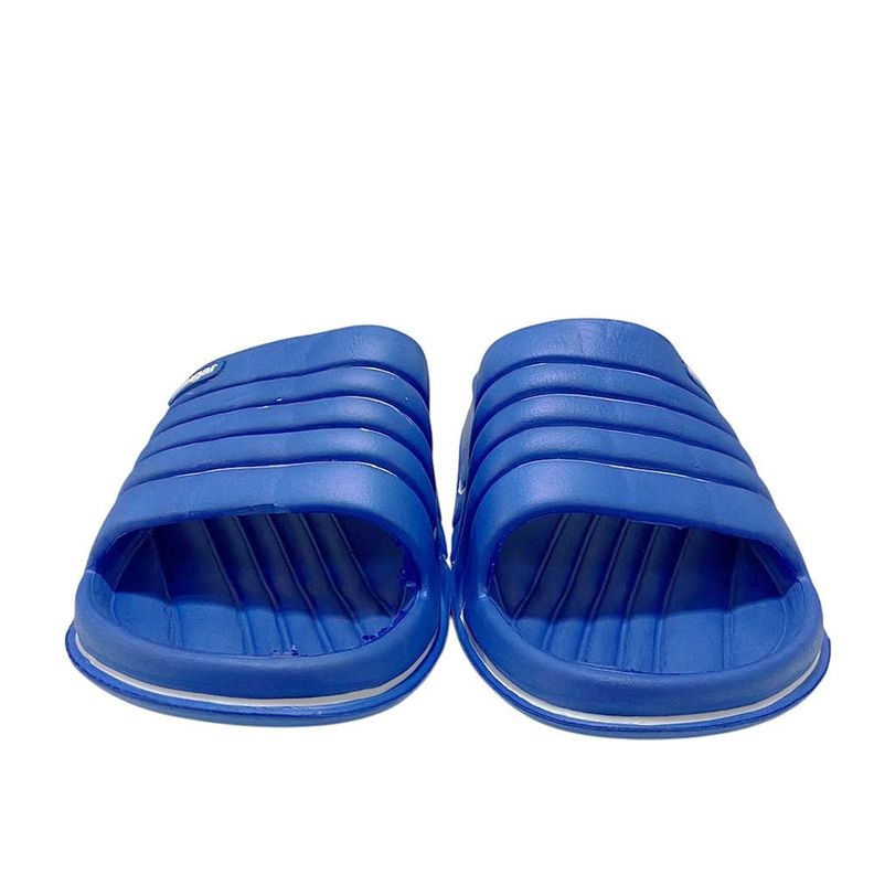 Sandalia Hombre Slip On Strips Azul Royal-3