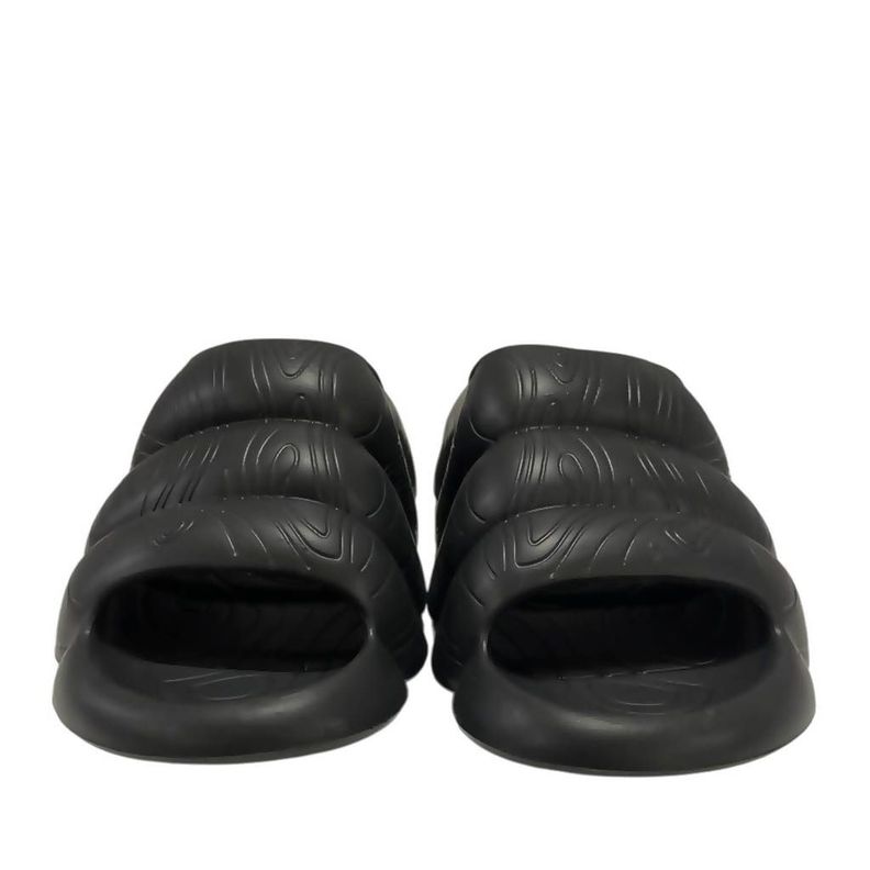 Sandalia Slip On Clouds Negro Mujer-1