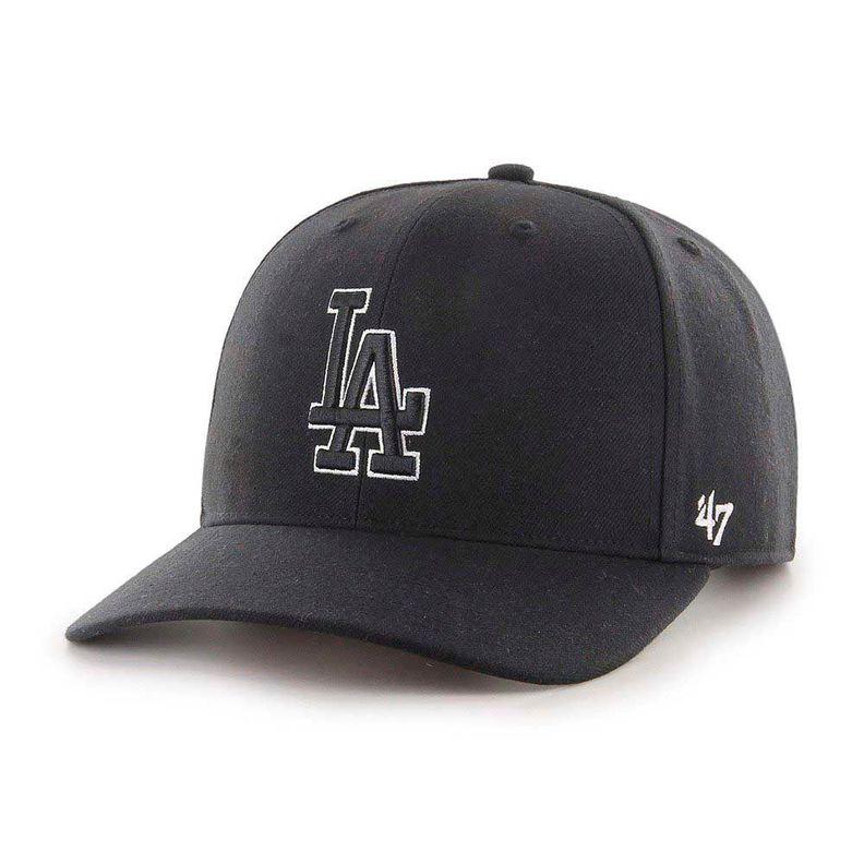 Jockey Snapback Mlb Los Angeles Dodgers Cold Zone Negro '47 Brand-0
