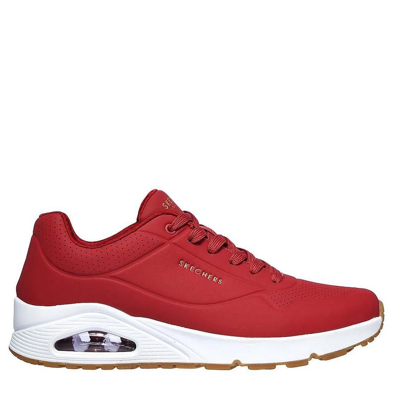 Zapatillas Urbanas Skechers Hombre Uno Rojo Oscuro 52458-DKRD-0