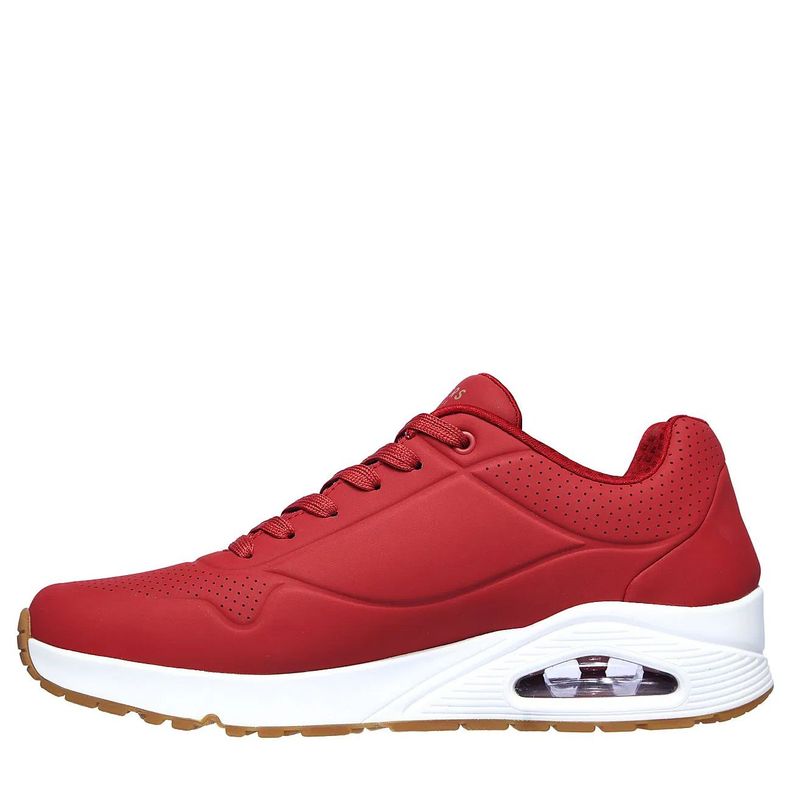 Zapatillas Urbanas Skechers Hombre Uno Rojo Oscuro 52458-DKRD-1