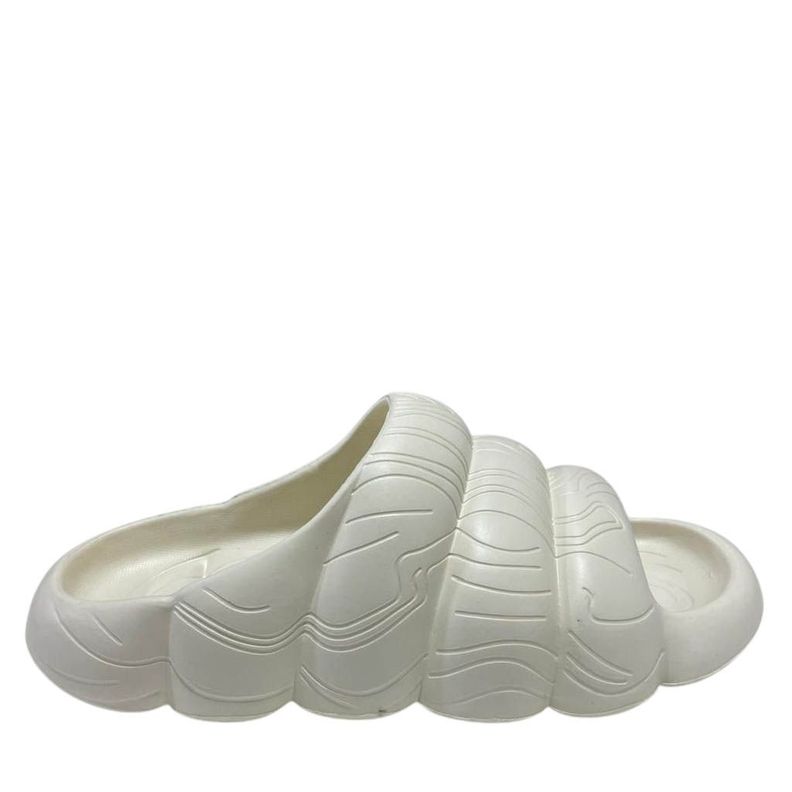 Sandalia Slip On Clouds Blanco Mujer-0