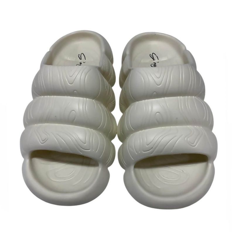 Sandalia Slip On Clouds Blanco Mujer-3