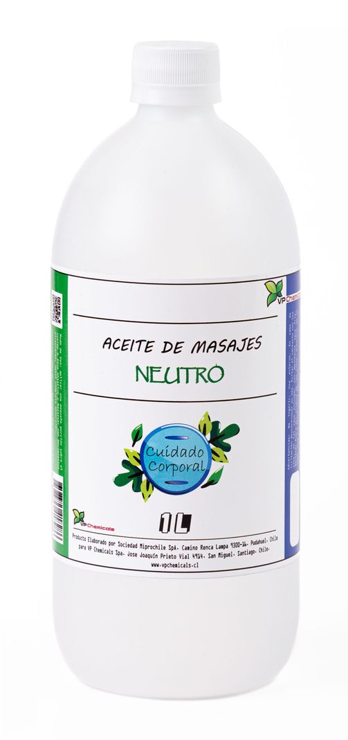 Aceite De Masajes Neutro - Sin Fragancia - 1 Litro-0
