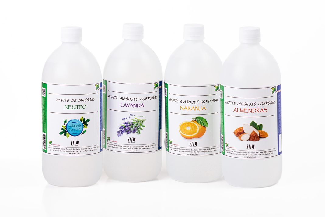 Aceite De Masajes Pack #2 De 4 Fragancias - 4 Litros-0