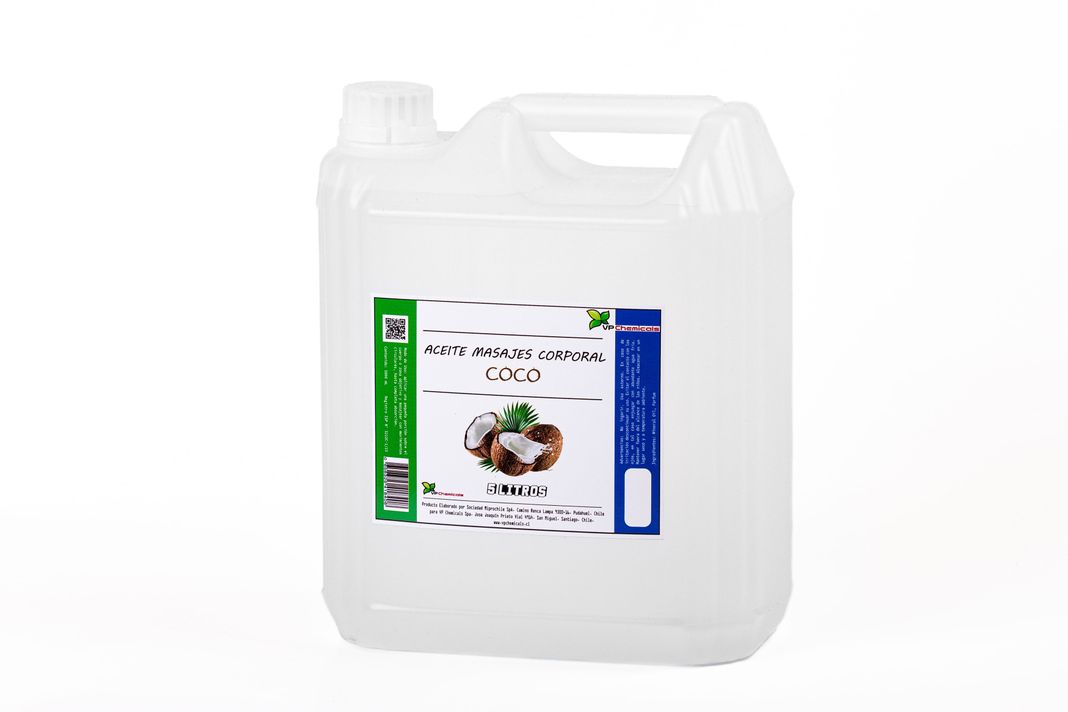 Aceite De Masajes Coco - Bidon 5 Litros-0
