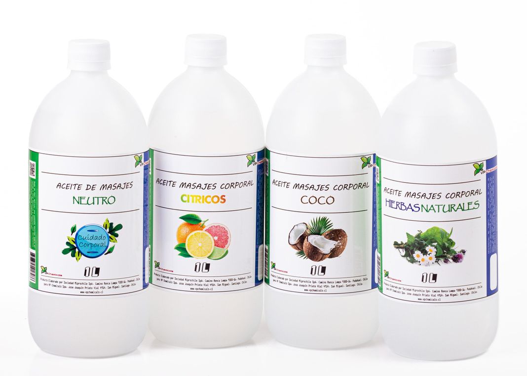 Aceite De Masajes Pack #9 De 4 Fragancias - 4 Litros-0