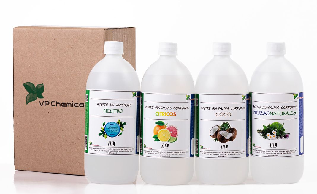 Aceite De Masajes Pack #9 De 4 Fragancias - 4 Litros-1