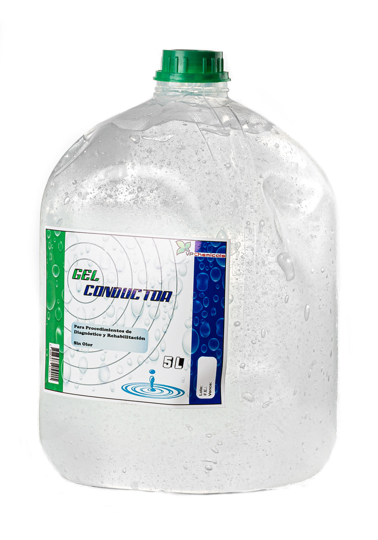 Gel Conductor Ultrasonido Incoloro 5 Litros + Dispensador-2