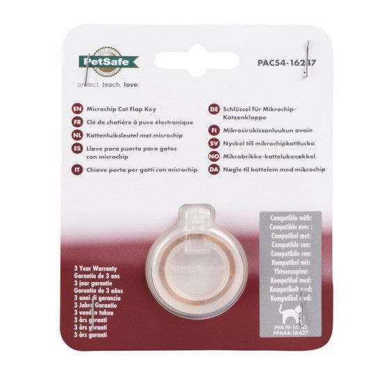 Chip accesorio para Puerta gato con Microchip PetSafe-1