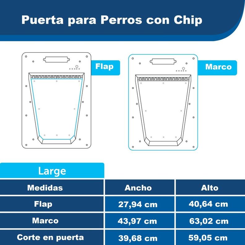 Puerta para Perros con Chip Smartdoor-2